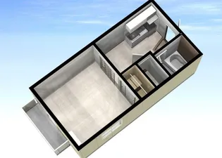 センチュリーコーポ西海屋【1階】の間取り