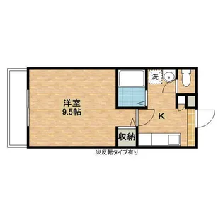 アヴィニヨン【305号室】の間取り