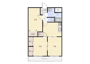 ビューラーCityII【2階】の間取り