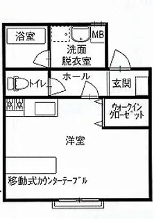 DIイール【1階】の間取り