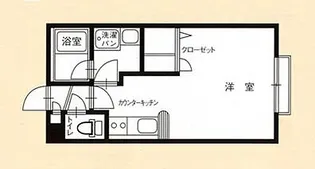 DIセントラルA棟【2階】の間取り