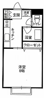 リブリーフォレスト【1階】の間取り