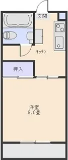 レジデンスJUKIB棟【1階】の間取り