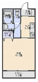 グランドレーヴ【2階】の間取り