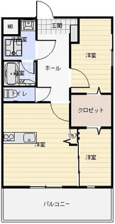 DIシオンスクエア【2階】の間取り