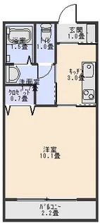 グランドレーヴ【2階】の間取り
