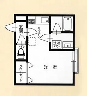 DI青柳C棟【2階】の間取り