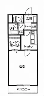 DIクイーンヒルズ【2階】の間取り