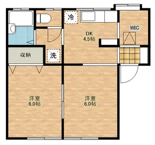 ANハイツ【101号室】の間取り