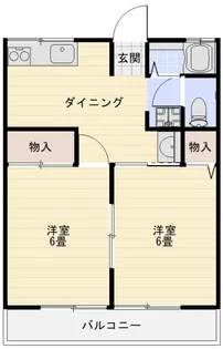 ノアハイムI【1階】の間取り