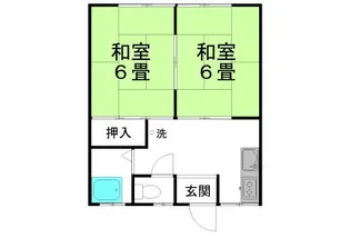 ハウスナリタ【2階】の間取り