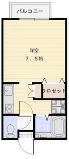 NEWハピーナ壱番館【1階】の間取り