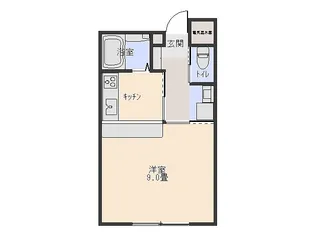 サンヒルズウッド【1階】の間取り