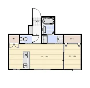 DIレイメゾン【1階】の間取り