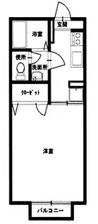 DIブキット・フジD棟【2階】の間取り