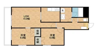 ラペシュリー【601号室】の間取り