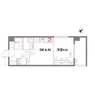 ウィルテラス押上【4階】の間取り