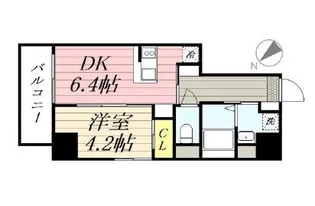 プライマル根岸【12階】の間取り