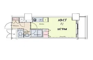 HF駒沢公園レジデンスTOWER【23階】の間取り