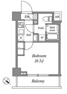 GENOVIA南行徳skygarden【2階】の間取り