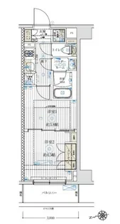ブライズ中野哲学堂【403号室】の間取り