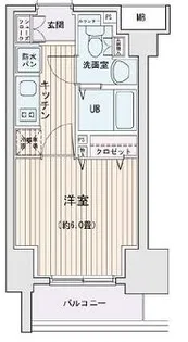 エスティメゾン錦糸町Ⅱ【8階】の間取り