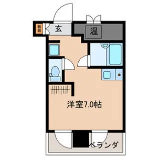 サンクレストビル【9階】の間取り