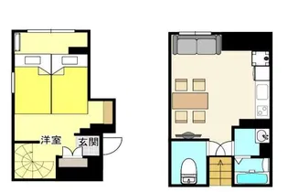 FLレジデンス千代田キン居【102号室】の間取り