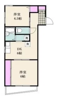 シャインビレッジ吉岡【5階】の間取り