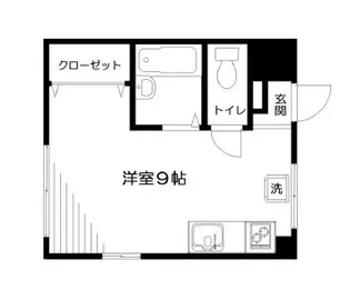 ハイツ茂木【3階】の間取り