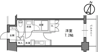 クオリア小石川【4階】の間取り