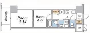 ジョイシティ蔵前【9階】の間取り