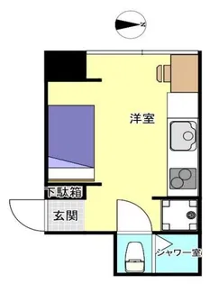 FLレジデンス千代田キン居【3階】の間取り