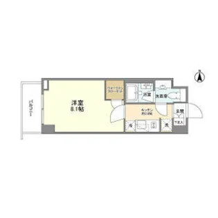 シェノン三軒茶屋【5階】の間取り