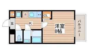 ティアラグレイス両国タワー【6階】の間取り