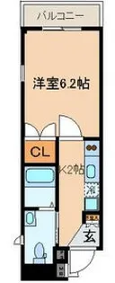 ラフィネ森下【5階】の間取り