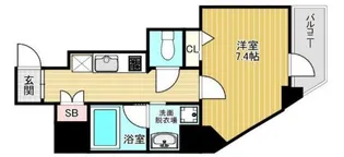 アイルプレミアム本駒込【501号室】の間取り