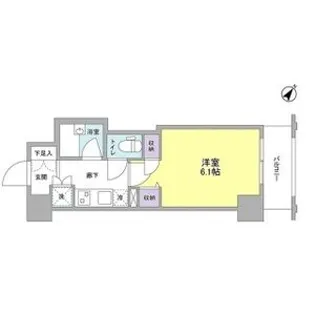 ジェイフラッツ初台【2階】の間取り