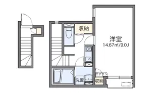 レオネクストボヌールY【203号室】の間取り