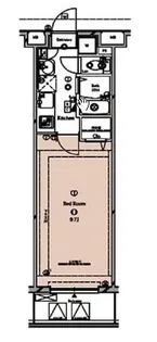 TRADIS NIPPORI E【5階】の間取り