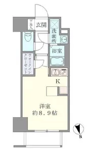 CORVAL本郷三丁目【5階】の間取り