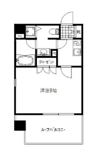 レアライズ浅草Ⅱ【14階】の間取り