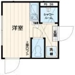 One CUBE 夏目坂【1階】の間取り