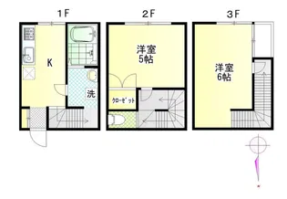 パールハウス【B号室】の間取り
