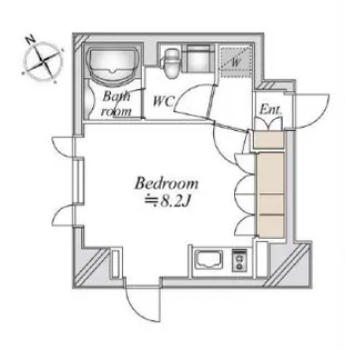 La Douceur浅草橋【11階】の間取り