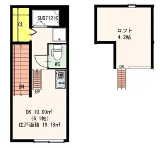 MIURAーⅠ【2階】の間取り