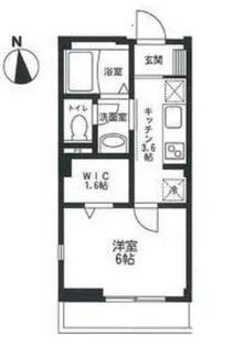 ラ・ベルク【1階】の間取り