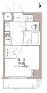 ヴェローナ高円寺【202号室】の間取り