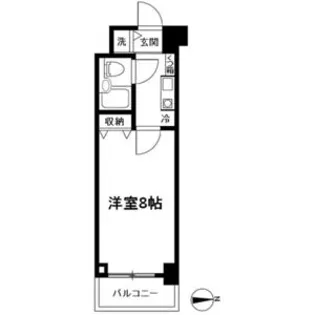 ダイヤモンドスクエア桜台【2階】の間取り