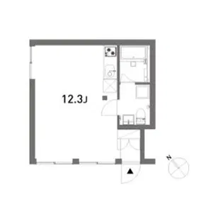 TAKANAWA SITE【1階】の間取り